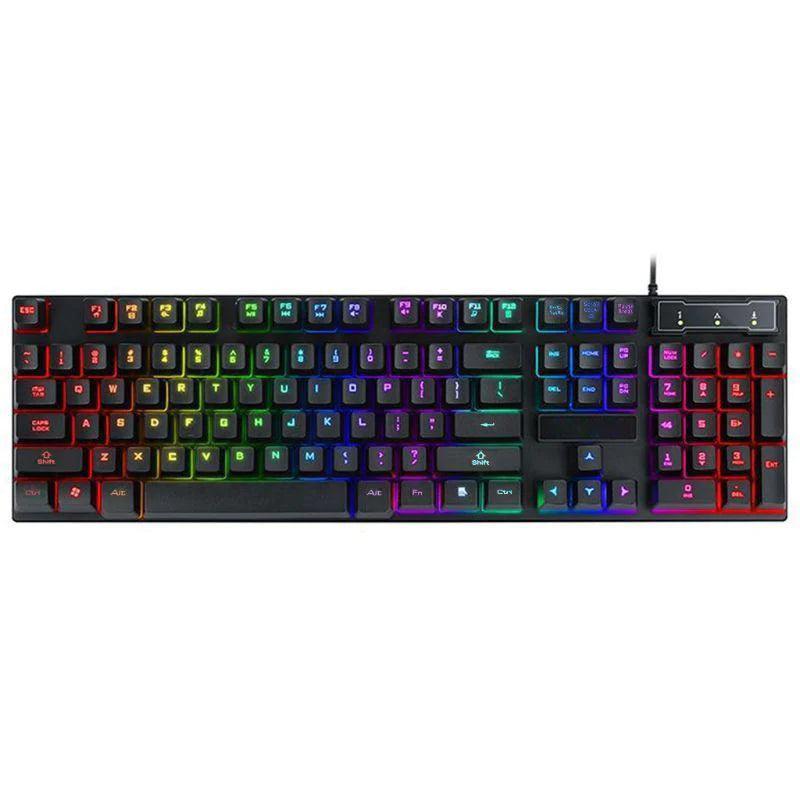 Teclado gamer mecânico com fio (rgb) - Asi Store